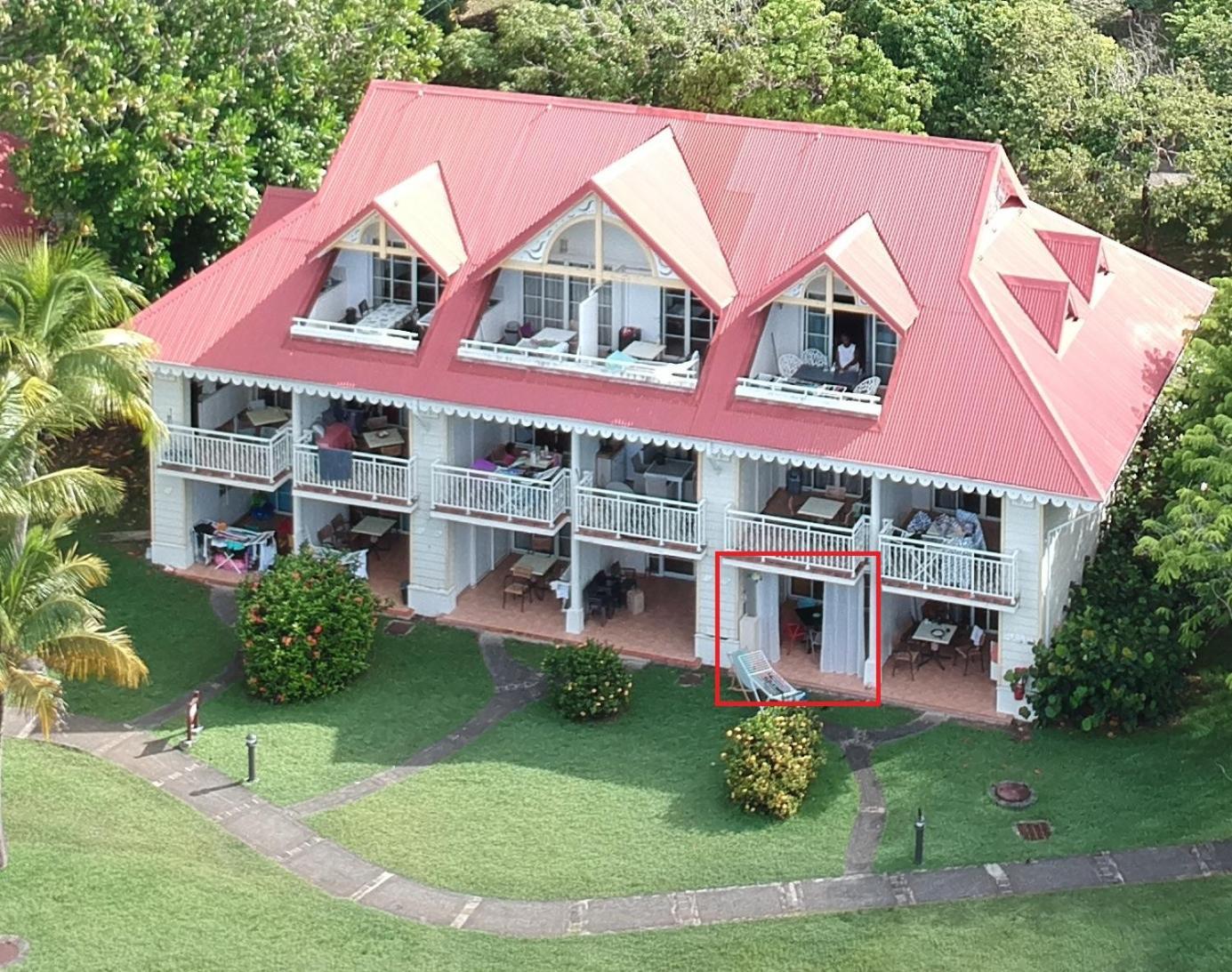 Studio vue mer Guadeloupe Sainte-Anne  Eksteriør bilde